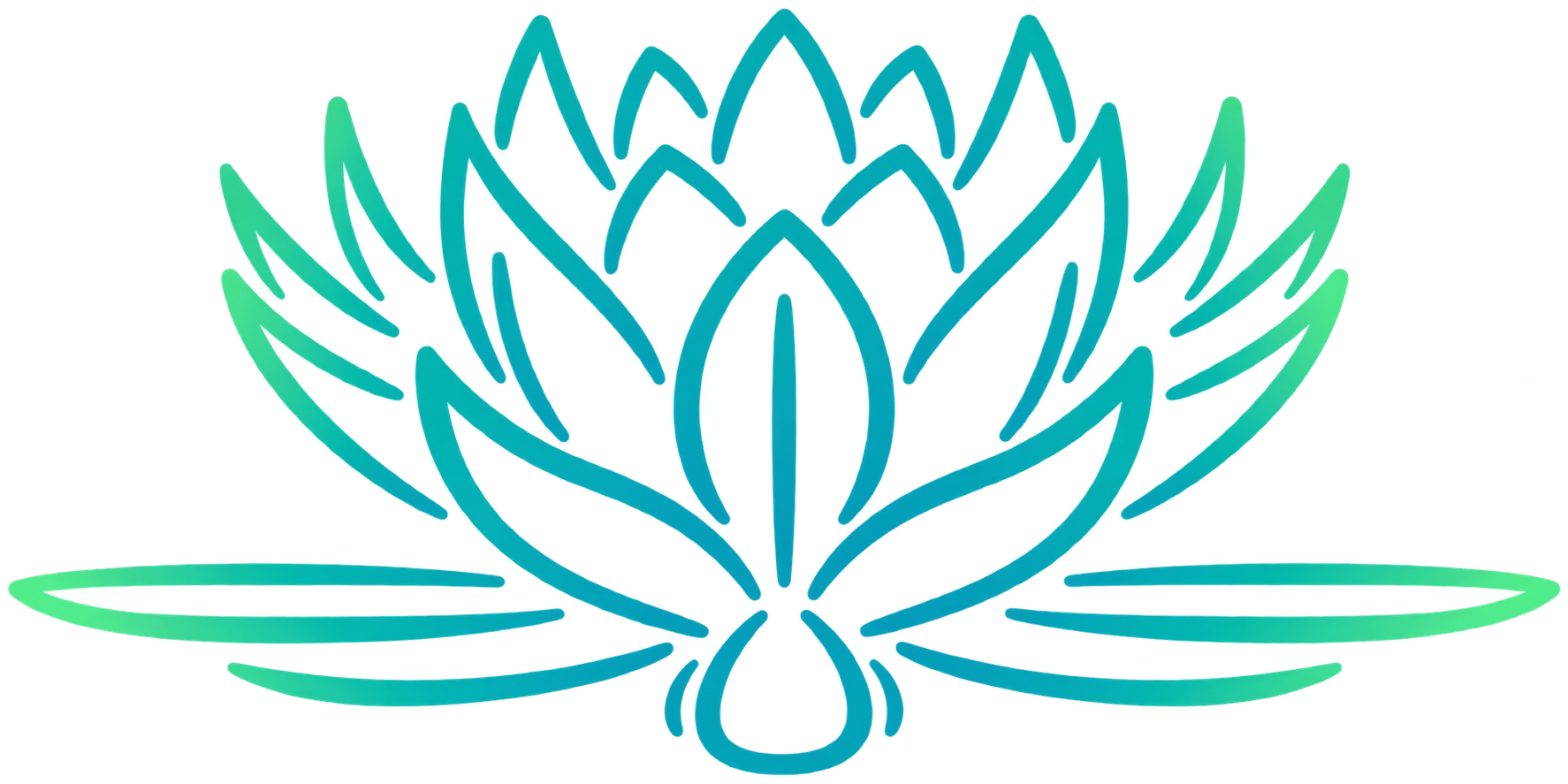 Massage Healing Therapy lotus logo